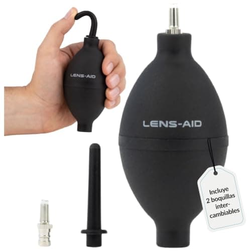 LENS-AID pera aire grande con boquilla flexible para cámara sensor (imagen de Amazon)