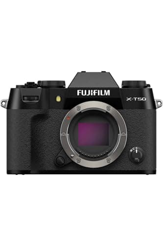 FUJIFILM X-T50 Solo Cuerpo. Black (imagen de Amazon)