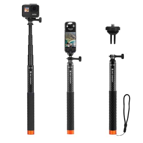 K&F Concept MS22 Palo Selfie Extensible Carbono 127cm (imagen de Amazon)
