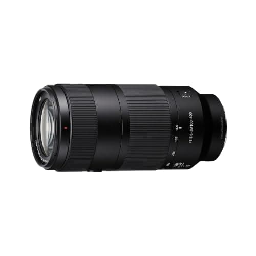 Sony FE 100-400mm F5.6-8 OSS Lente Zoom Teleobjetivo Full-Frame (imagen de Amazon)