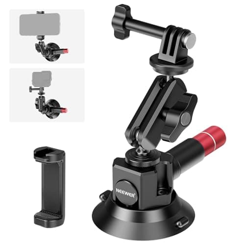 NEEWER 3" Soporte de Cámara con Ventosa con Rótula Brazo Mágico (imagen de Amazon)