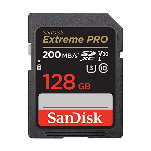 SanDisk Extreme PRO Tarjeta SD 128 GB SDXC (imagen de Amazon)