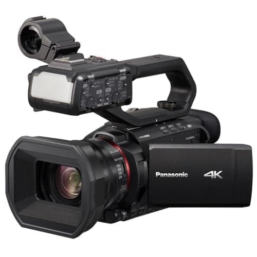 Panasonic Videocámara Profesional X2000 4K con Zoom óptico de 24x (imagen de Amazon)