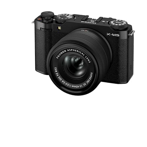 FUJIFILM X-M5 + XC15-45mm Kit Negro (imagen de Amazon)