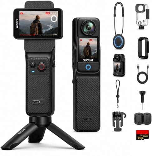 SJCAM C400 64G Camara Vlog 4K 7 Horas Autonomía (imagen de Amazon)