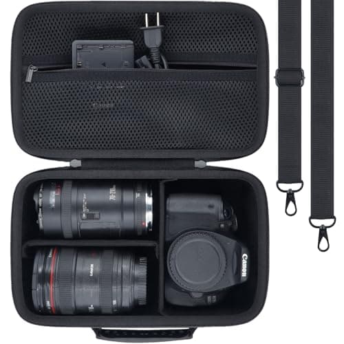 Khanka Estuche para Canon EOS R8 Mark II/R6 V/2000D/4000D/1300D (imagen de Amazon)