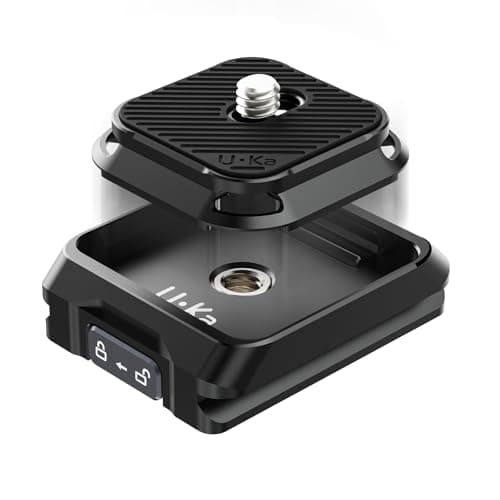 ULANZI UKA01 Placa de Liberación Rápida para Cámara (imagen de Amazon)
