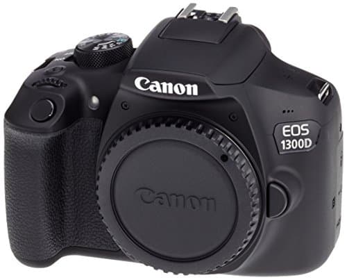 Canon EOS 1300d BLK Body Cámara Réflex Negro (imagen de Amazon)