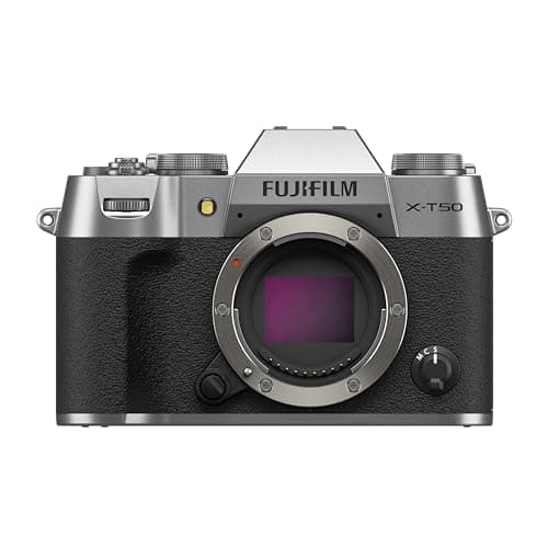 FUJIFILM X-T50 Solo Cuerpo. Silver (imagen de Amazon)
