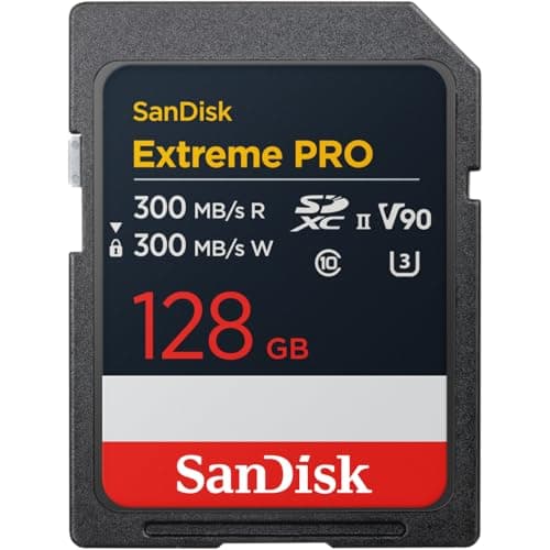 SanDisk Extreme Pro 128 GB SDXC Tarjeta (imagen de Amazon)