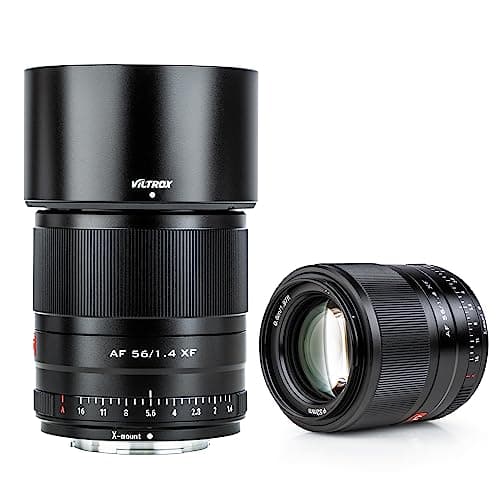 VILTROX AF 56mm f1.4 XF Objetivo Prime para Fuji X Montura Cámaras (imagen de Amazon)