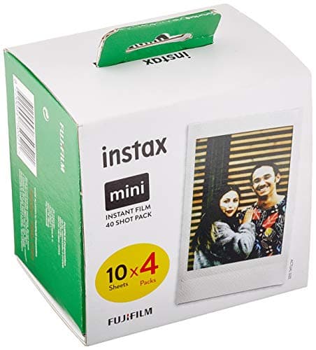 Fujifilm Instax 70100146437 Mini Film pack de 4 x 10 fotos (imagen de Amazon)