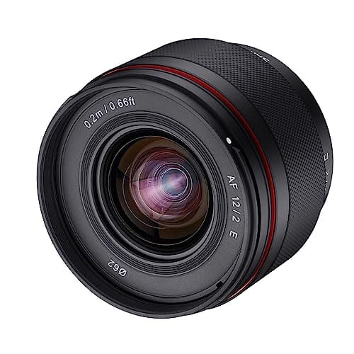 Samyang AF 12 mm F2.0 E para Sony E Mount APSC (imagen de Amazon)